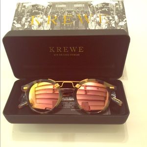 Krewe “St. Louis” sunglasses in Audubon Rose